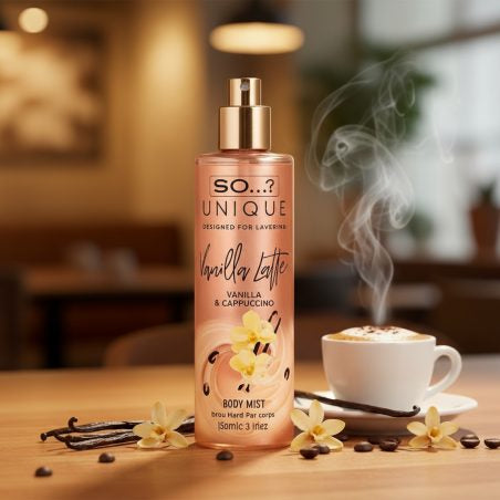 BRUME CORPS VANILLA LATTE 150 ML - SO UNIQUE