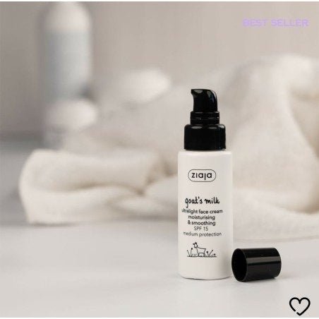 Crème Visage Légère Hydratante au Lait de Chèvre – Ziaja 50ml - Beaute plaisir Beaute plaisir 