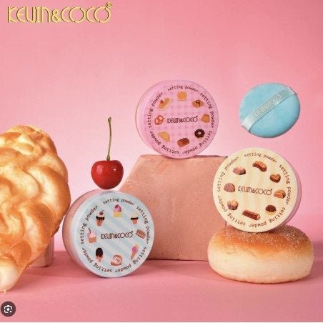 POUDRE LIBRE GOURMANDE - KEVIN & COCO - Beaute plaisir Beaute plaisir Ice Cream : teinte claire, effet naturel lumineux.