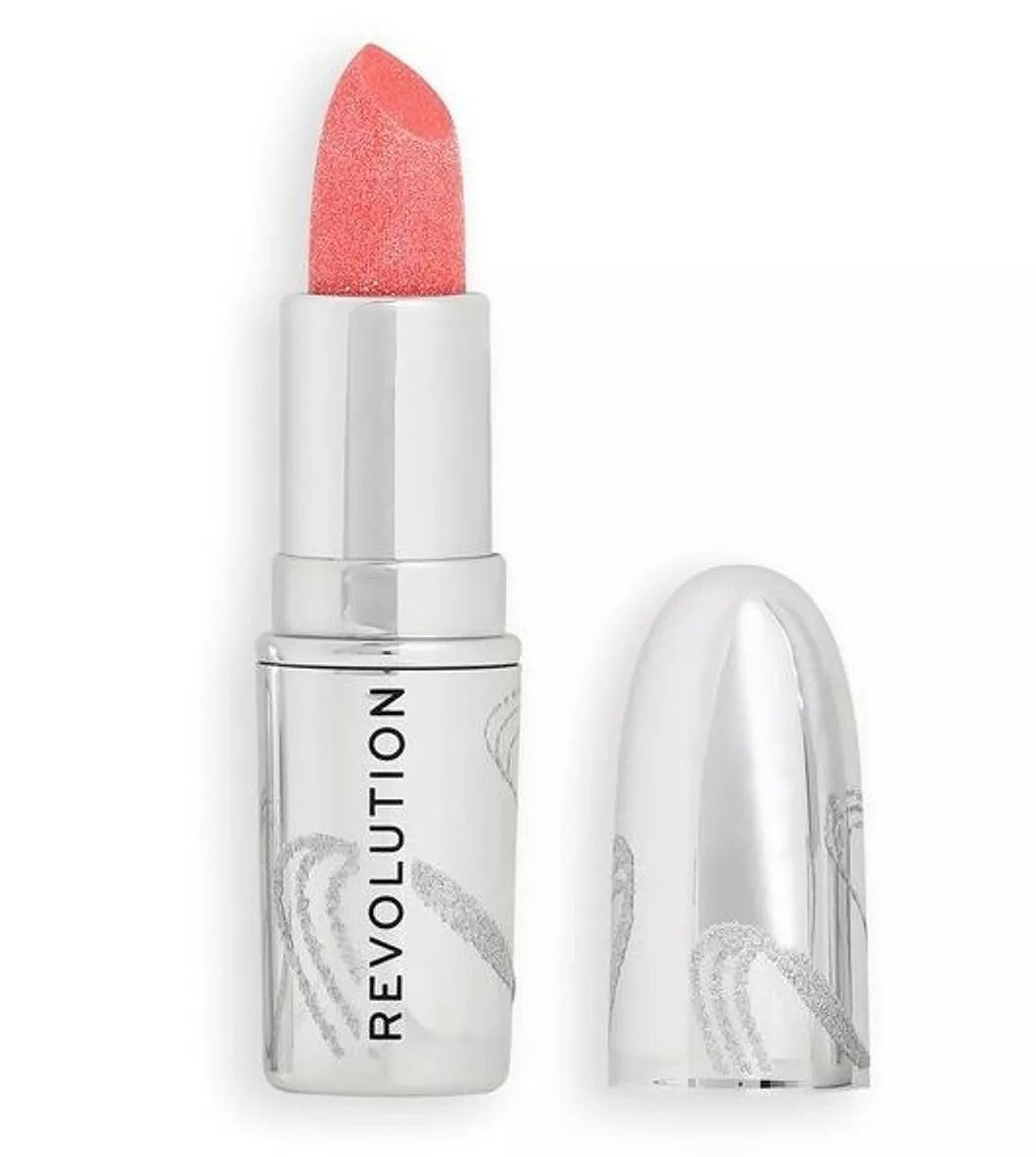 Rouge à lèvres pailleté MUR Metallic Muse Rose - révolution - Beaute plaisir Beaute plaisir 