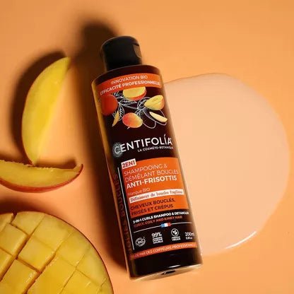 Shampoing & démêlant boucles Anti - frisottis 2en1 bio - Beaute plaisir Beaute plaisir 